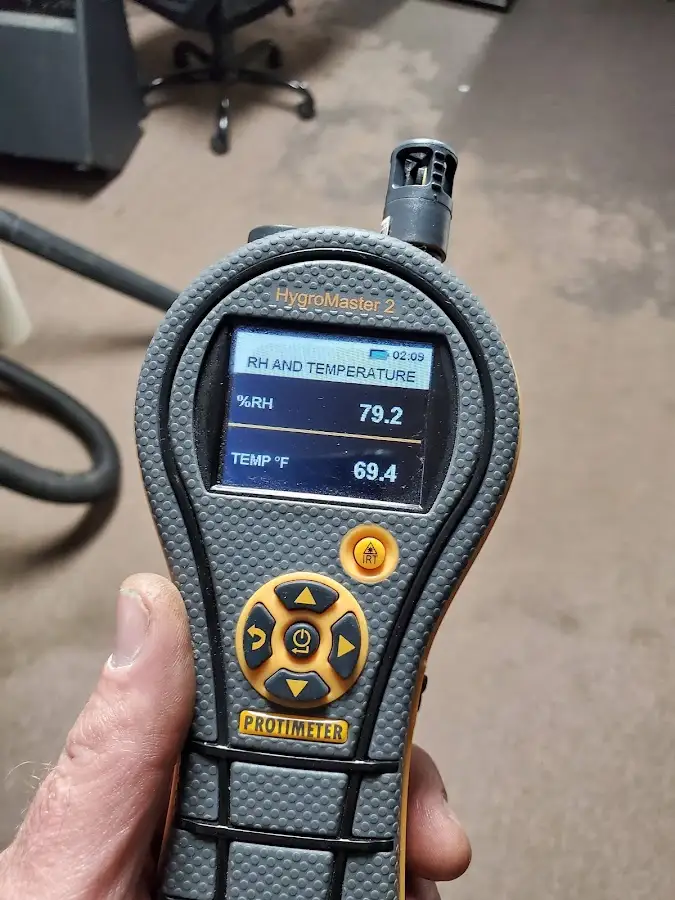 Moisture meter humidity assessment for Fire & Smoke Damage Restoration in Ellicott City